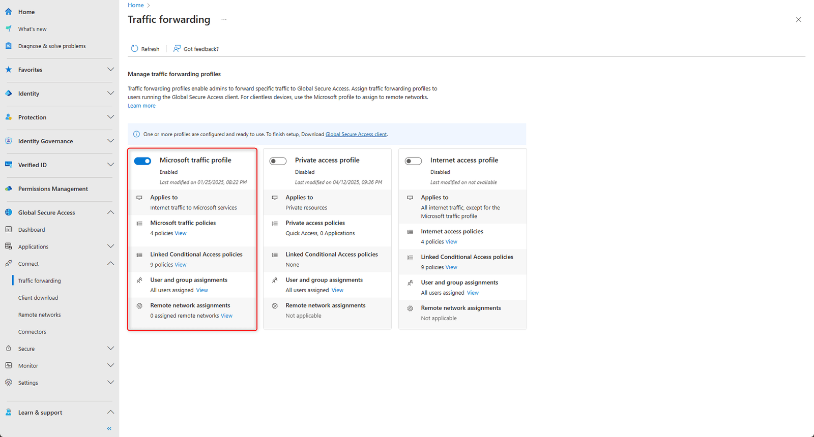Global Secure Access: Enable CA Signaling for Entra ID